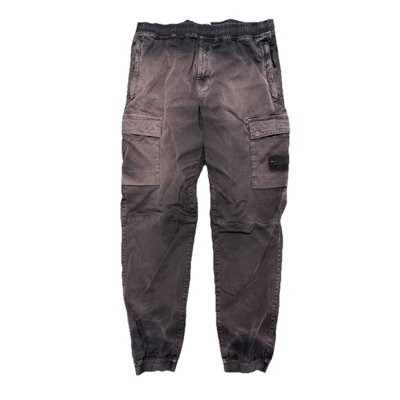 Stone Island Cargo Pants  Type Re-T Mens 32 (34x29.5) Faded Black Streetwear - Picture 1 of 14